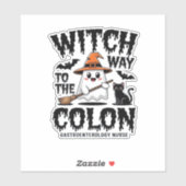 Endo Nurse Halloween Gastrointestinal Nurse Ghost シール (シート)