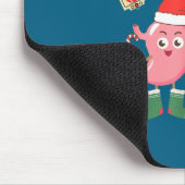 Endo Squad Nurse Stomach Santa Hat Endoscopy Tech  マウスパッド (コーナー)