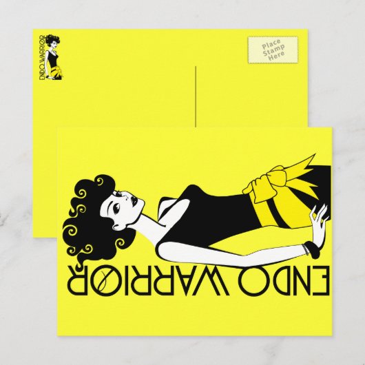 ENDO WARRIORはがき ポストカード (正面/裏面)