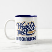 Endocrinologistのギフト ツートーンマグカップ (左)