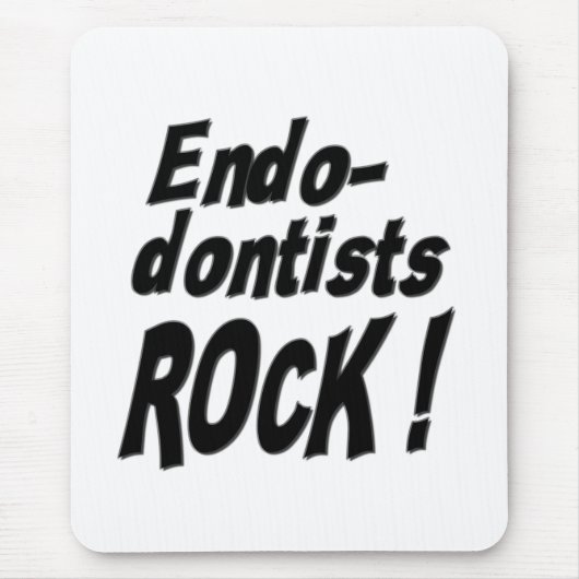Endodontistsの石! マウスパッド (正面)