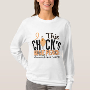 ENDOMETRIAL蟹座のひよこによって行くモモ Tシャツ