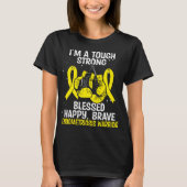 Endometriosis Awareness Survivor Warrior Tシャツ (正面)