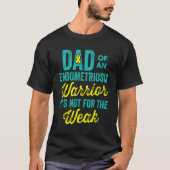 Endometriosis Endo Survivor Dad Warrior 1 Tシャツ (正面)