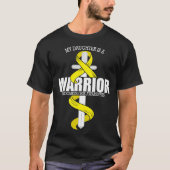 Endometriosis Warrior Daughter Endometriosis Aware Tシャツ (正面)
