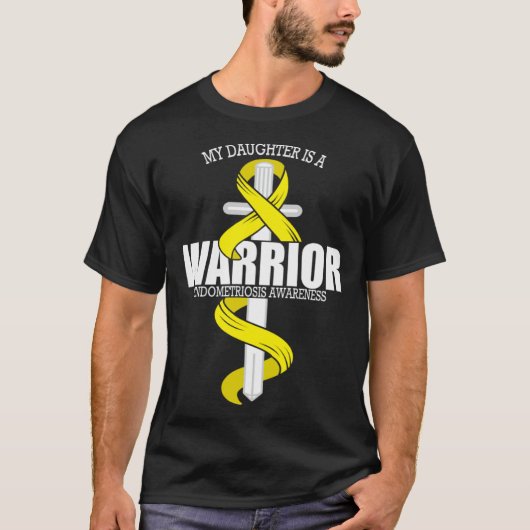 Endometriosis Warrior Daughter Endometriosis Aware Tシャツ (正面)
