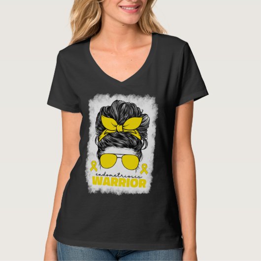 Endometriosis Warrior For Women Mom Endometriosis Tシャツ (正面)