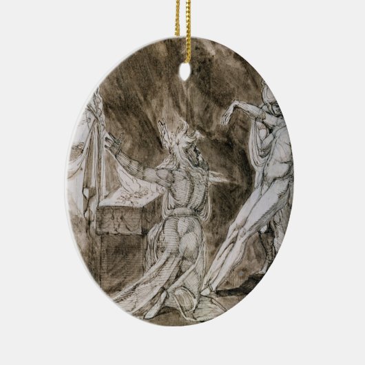 "EndorのSaulそして魔法使い"のための勉強 セラミックオーナメント (右)