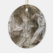 "EndorのSaulそして魔法使い"のための勉強 セラミックオーナメント (左)