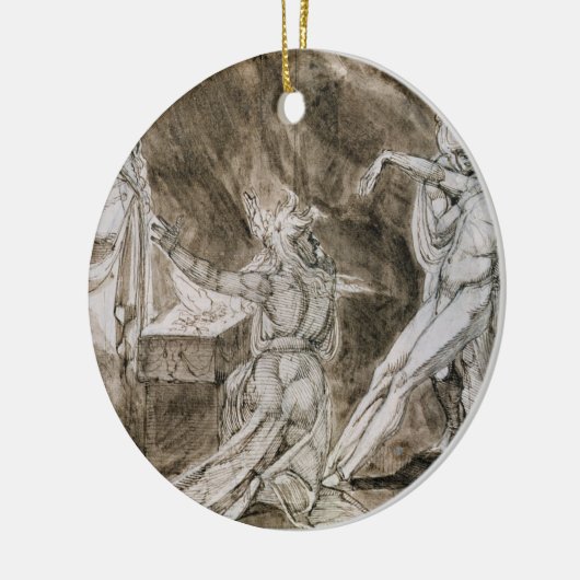 "EndorのSaulそして魔法使い"のための勉強 セラミックオーナメント (左)