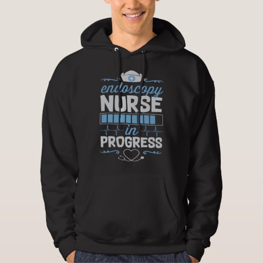Endos Nurse In Progress Nursing School Student Col パーカ (正面)