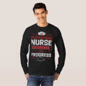 Endos Nurse In Progress Nursing School Student Col Tシャツ (正面フル)