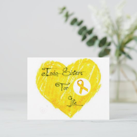 EndoSistersForLife ポストカード (スタンド正面)