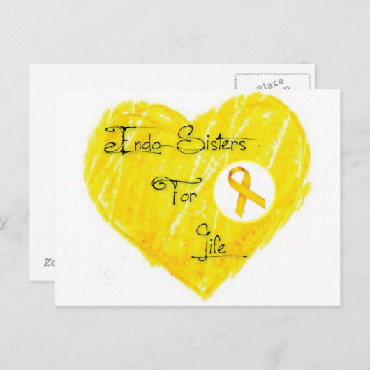 EndoSistersForLife ポストカード (正面/裏面)