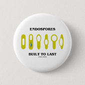 Endosporesは最後(細菌の態度)に造りました 缶バッジ (正面)