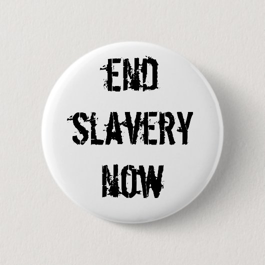endslaverynow 缶バッジ (正面)