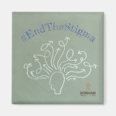 #EndTheStigma Korman Productions YouTubeチャンネル マグネット (正面)