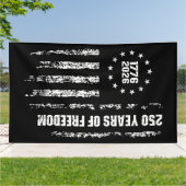 Enduring American Spirit for the 250th Anniversary 横断幕 (外側)