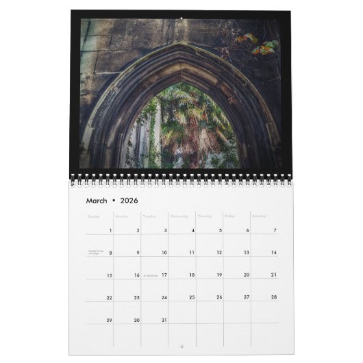 Enduring Grace 12-Month Calendar カレンダー (3月 2026)