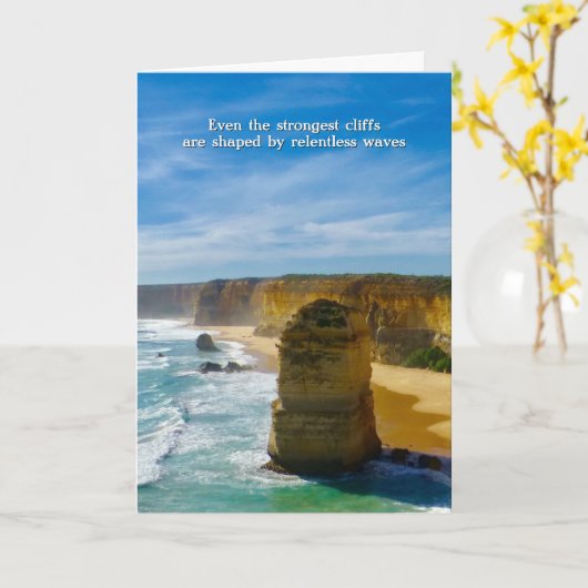 Enduring Strength Support  カード (黄色い花)