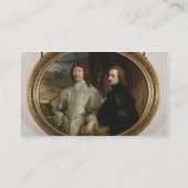Endymion Porter (1587-1649年)および芸術家、c. 名刺 (裏面)