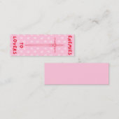 ENEMIES TO LOVERS – ブックマーク⚔️ スキニー名刺 (正面/裏面)