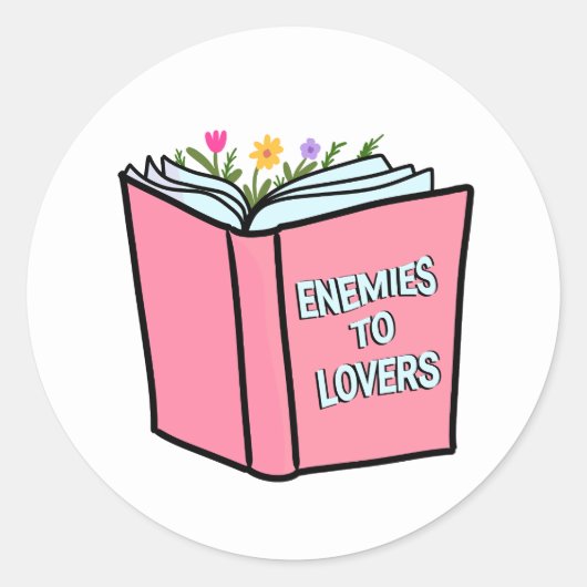 Enemies to Lovers (読者) マグカップ ラウンドシール (正面)