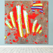 Enengy Code o2324 - canvas print キャンバスプリント (インサイチュ (ウッドフロア))