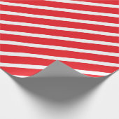 Energetic Candy Cane Pattern ラッピングペーパー (角)