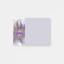 Energetic, Colorful Abstract Fractal Art Flower