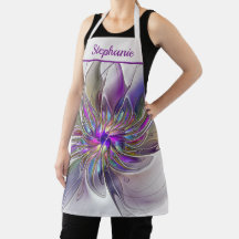 Energetic, Colorful Abstract Fractal Flower Name