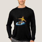 Energetic Man Wakeboarding  トライブレンドＴシャツ (正面)