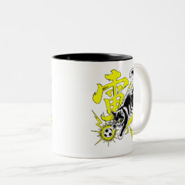    Energetic Thunder Cat Mugs ツートーンマグカップ