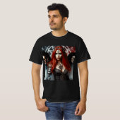 Energía Femenina: El Arte del Ocultismo Tシャツ (正面フル)