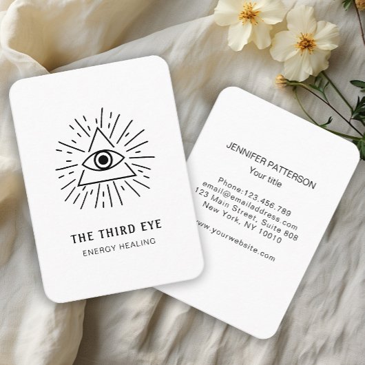 Energie Heiler Reiki Spirituell 名刺