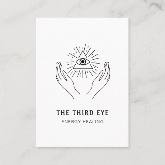 Energie Heiler Reiki Spirituell 名刺 (正面)