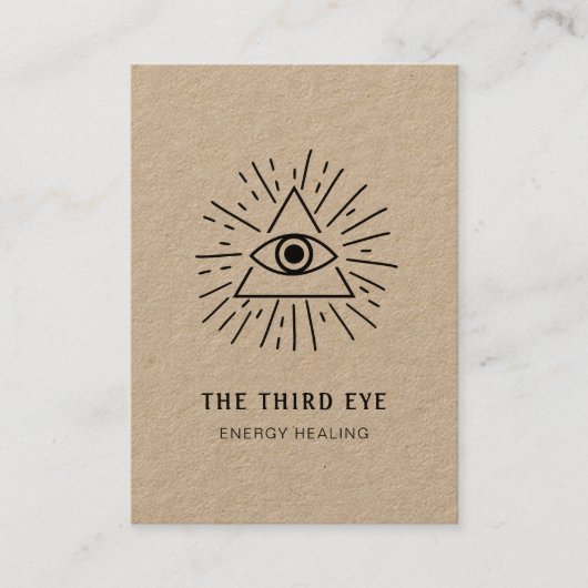 Energie Heiler Reiki Spirituell 名刺 (正面)