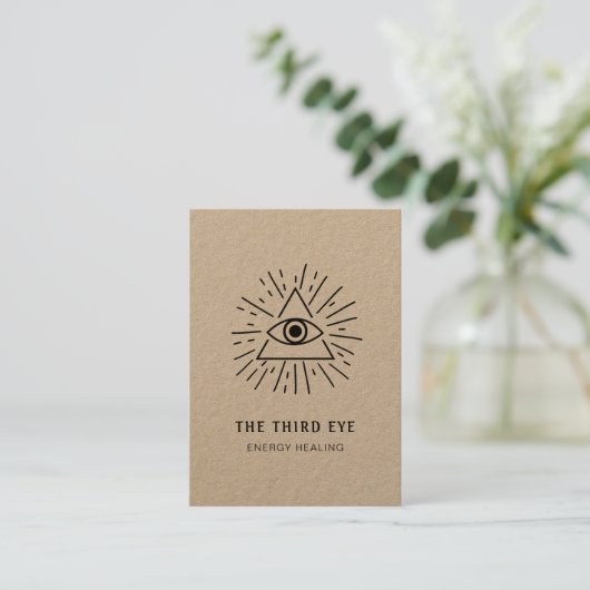 Energie Heiler Reiki Spirituell 名刺 (スタンド正面)