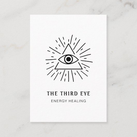 Energie Heiler Reiki Spirituell 名刺 (正面)