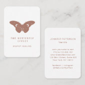 Energie Heiler Reiki Spirituell Visitenkarte 名刺 (正面/裏面)