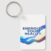 Energize Your Reality | Motivational  Keychain キーホルダー (正面)