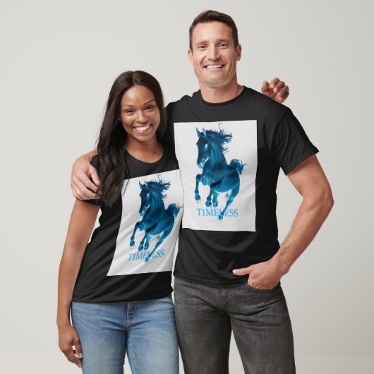 Energizing Elegance: Horse in Motion Tシャツ (ユニセックス)