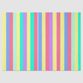Energizing Spring Pastel Stripes 薄葉紙