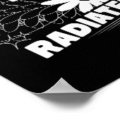 Energy 前向き Radiates 前向き引用文(Inspirati) ポスター (角)