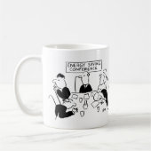 Energy 救's Conferenceで眠る。エコ認識度 コーヒーマグカップ (左)