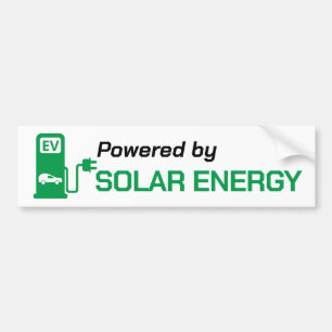 Energy Bumperステッカー太陽ので駆動 バンパーステッカー