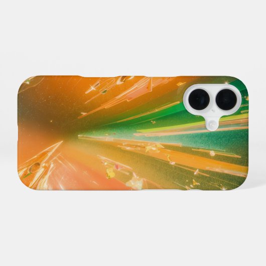 Energy Burst Phone Case iPhone 16ケース (裏面横)