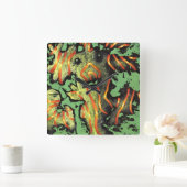 Energy code 100 - Monster Wall clock スクエア壁時計 (ホーム)