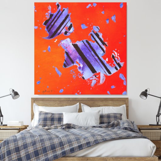 Energy Code 1CO24 canvas print キャンバスプリント (インサイチュ (寝室))
