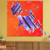Energy Code 1CO24 canvas print キャンバスプリント (インサイチュ (リビング))